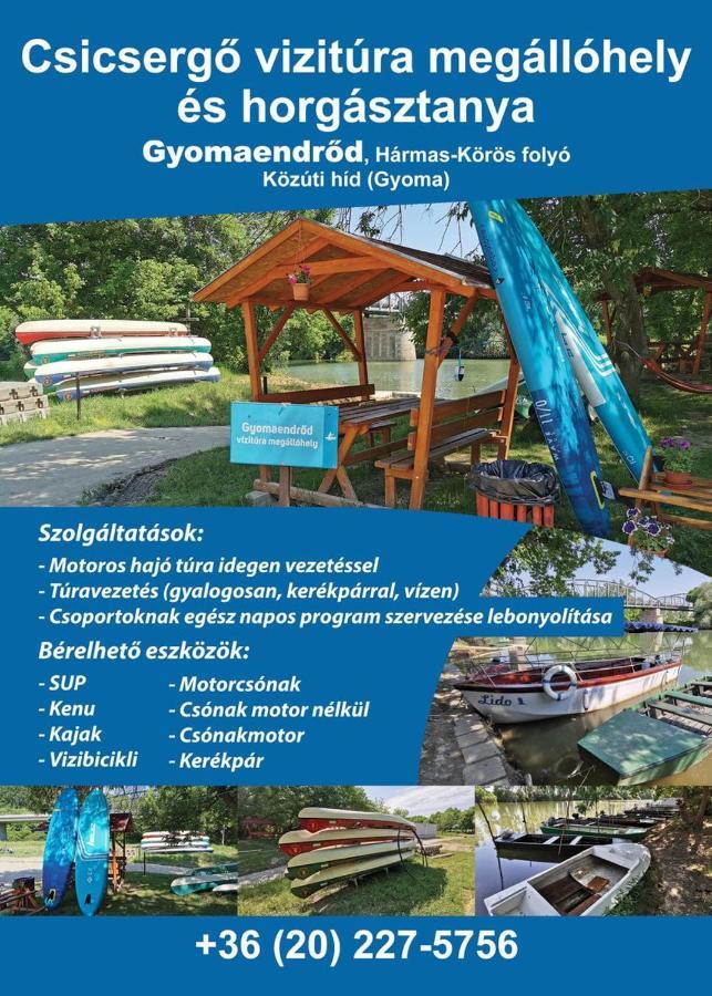 Hotel Zsuzsanna Vendeghaz Gyomaendrőd Zewnętrze zdjęcie